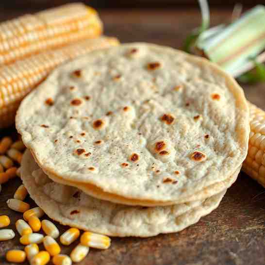 Guatemalan Corn Tortillas with Masa Harina